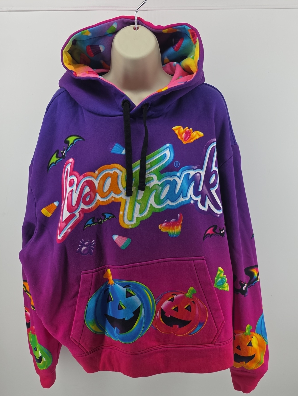 Lisa Frank Rainbow Halloween Hoodie